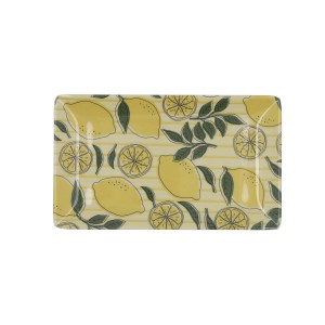 Plateau apéritif Quid Sicilia Multicouleur Bioplastique Citron 25 x...