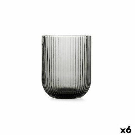 Trinkglas Bidasoa Fosil Grau Glas 280 ml (6 Stück) |  Gläser und Kr...