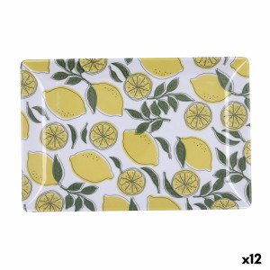 Plateau apéritif Quid Sicilia Multicouleur Bioplastique Citron 30 x...