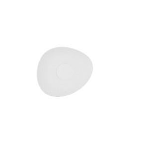 Plate Bidasoa Fosil White Ceramic Aluminium Oxide 13,3 x 11,6 x 1,7...