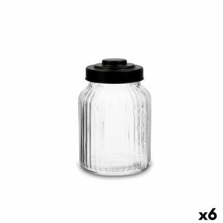 Jar Quid Maison Transparent Glass 1 L (6 Units) |  Lunch boxes, foo...