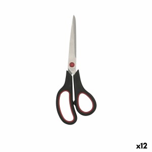Ciseaux de Cuisine Quid Rico Noir Rouge Métal 21 cm (12 Unités) |  ...