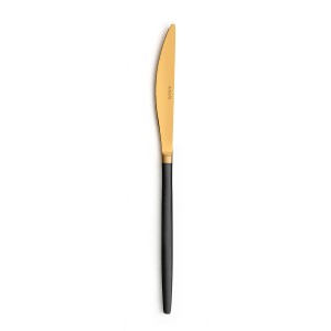 Ensemble de Couteaux Amefa Soprano Noir Doré Métal Acier inoxydable...