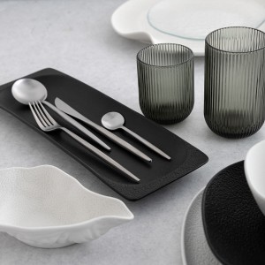 Fork Set Bidasoa Fosil Metal Steel 19 x 3 x 2 cm (6 Units) |  Knive...