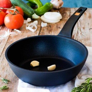 Bratpfanne BRA A271120 Ø 20 cm Schwarz Aluminium (1 Stück) |  Pfann...
