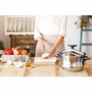 Pressure cooker BRA A185503 8 L Metal Stainless steel Bakelite |  P...
