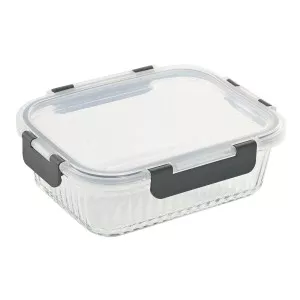 Lunch box Home ESPRIT Transparent polypropylene Borosilicate Glass ...