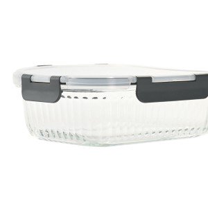 Lunchbox Home ESPRIT Durchsichtig Polypropylen Borosilikatglas 1,5 ...