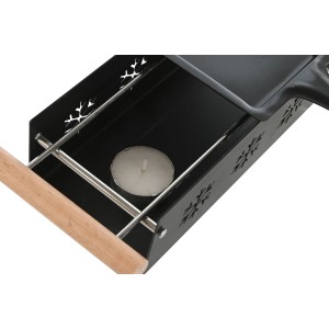 Raclette Home ESPRIT Raclette Black 25 x 10 x 6 cm |  Grills and gr...