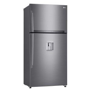 Combined Refrigerator LG GTF916PZPED 184 630 L Steel Platinum |  Re...