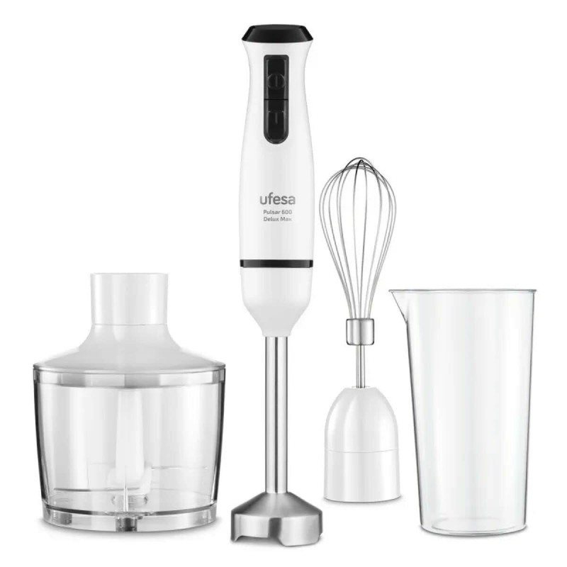 Multifunktions Handmixer mit Zubehör UFESA PULSAR 600 DMAX Weiß 600...