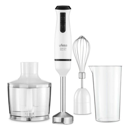 Multifunktions Handmixer mit Zubehör UFESA PULSAR 600 DMAX Weiß 600...
