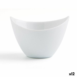 Bol Quid Gastro Fun Apéritif Blanc Céramique 9 x 6 cm (12 Unités) |...