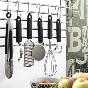 Assiette Quid Habitat Noir Métal 27 x 8 x 3 cm (12 Unités) |  Tasse...