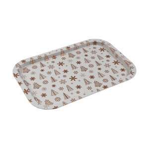 Schale Versa Metall 32 x 1,5 x 34 cm |  Geschirr, Tabletts und Quel...