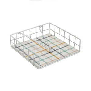 Porte-serviettes Versa Peter Acier 18 x 7 x 18 cm |  Autres accesso...
