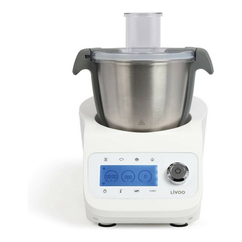 Food Processor Livoo DOP219W White 3,5 L | Food processors | Che... Food Processor Livoo DOP219W White 3,5 L | Food processors | Che...