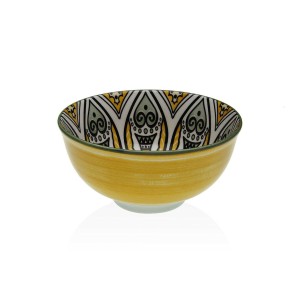 Bol pour Apéritifs Versa Jaune Céramique Porcelaine 11,5 x 6 x 11,5...