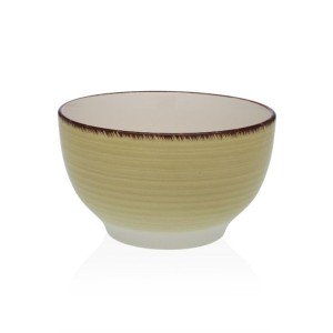 Schüssel Versa Beige Steingut 14 x 8,3 x 14 cm |  Geschirr, Tablett...