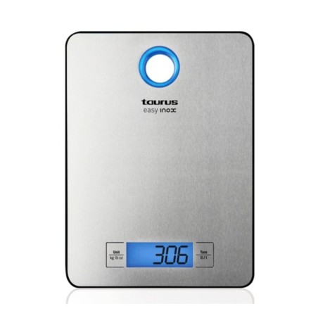 Digital Kitchen Scale Taurus EASY INOX Stainless steel |  Kitchen s...