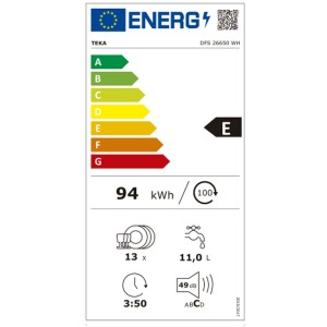 Geschirrspüler Teka DFS26650WH 60 cm |  Weitere Küchengeräte   | Ch...
