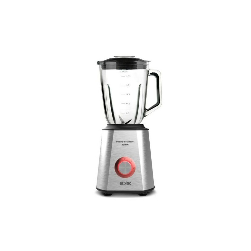 Cup Blender Solac BV5728 1500 W 2 speeds Silver 1,5 L |  Blenders  ...