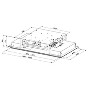 Konventioneller Rauchfang Mepamsa Cielo Slim 90 |  Dunstabzugshaube...