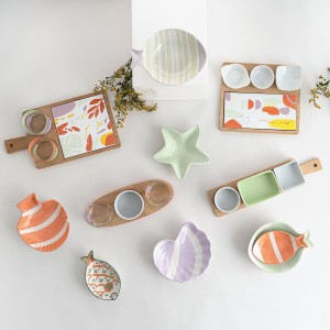 Snack Bowl Quid Kaleido White Ceramic 14 x 9 x 3 cm (4 Units) |  Pl...