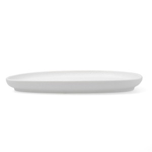 Flat Plate Bidasoa Fosil White Ceramic 26,3 x 25,5 x 2,4 cm (6 Unit...