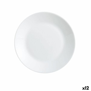 Assiette à dessert Luminarc Zelie Blanc verre Ø 18 cm (12 Unités) |...