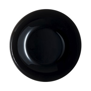 Assiette creuse Luminarc Zelie Negro Noir verre Ø 20 cm (12 Unités)...