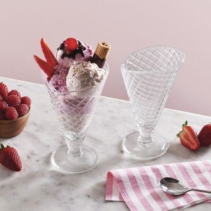 Ice Cream and Milk Shake Glass Bormioli Rocco Gelato Glass 210 ml (...