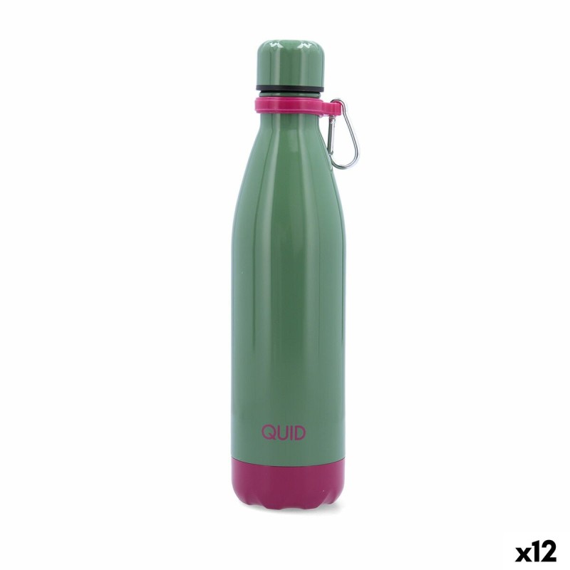 Thermal Bottle Quid Sarao Green 750 ml (12 Units) |  Cups and Therm...