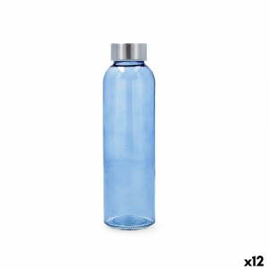Flasche Quid Sarao Blau Glas 600 ml (12 Stück) |  Gläser und Krüge ...