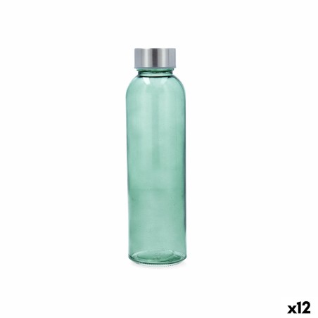 Bottle Quid Sarao Green Glass 600 ml (12 Units) |  Glasses, cups an...
