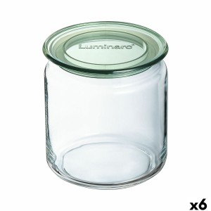 Topf Luminarc Pure Jar grün Glas 750 ml (6 Stück) |  Brotdosen, Leb...