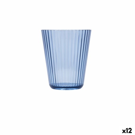 Trinkglas Quid Sunset Azul Blau Kunststoff 300 ml (12 Stück) |  Glä...