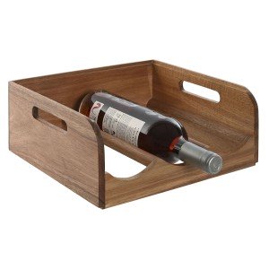 Bottle rack Home ESPRIT Natural 29 x 26 x 12 cm |  Bottle racks   |...