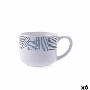 Tasse mug Quid Chicago Blanc 400 ml (6 Unités) |  Tasses et thermos...