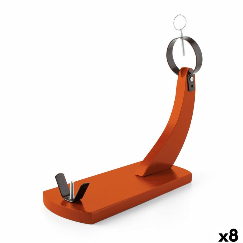 Support à jambon cru Quid Campo Bois 37,5 x 16 x 36 cm (8 Unités) |...