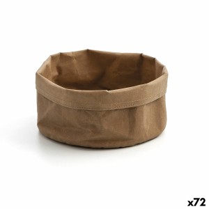 Brotkorb Quid Farina Braun Papier Pappe 20 x 9 cm (72 Stück) |  Küc...