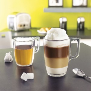 Mug Luminarc Nuevo Transparent 400 ml (6 Units) |  Cups and Thermos...