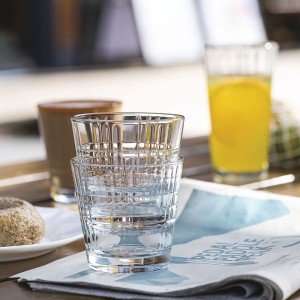 Set of glasses Arcoroc Stack'up Cross Transparent Glass 210 ml 6 Un...