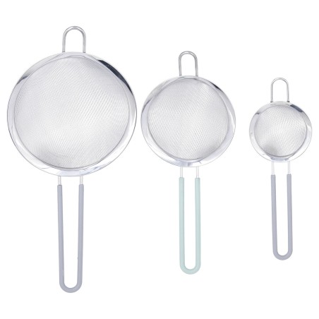 Sieb-Set Quid Ozon Metall 16 cm 12 cm 8 cm 3 Stück |  Weiteres Zube...