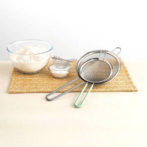 Sieb-Set Quid Ozon Metall 16 cm 12 cm 8 cm 3 Stück |  Weiteres Zube...