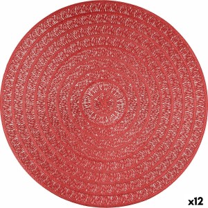 Dessous de plat Quid Habitat Rouge Plastique Ø 38 cm (12 Unités) | ...
