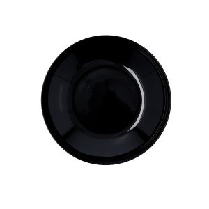Deep Plate Quid Select Basic Black Melamin 23 cm (24 Units) |  Plat...