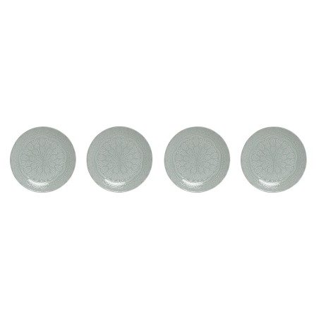 Geschirr-Set Home ESPRIT grün Steingut Mandala Araber 27 x 27 x 2,5...