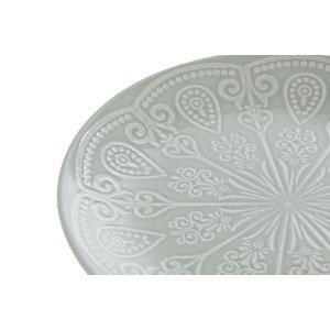 Service de vaisselle Home ESPRIT Vert Grès Mandala Arabe 19,8 x 19,...