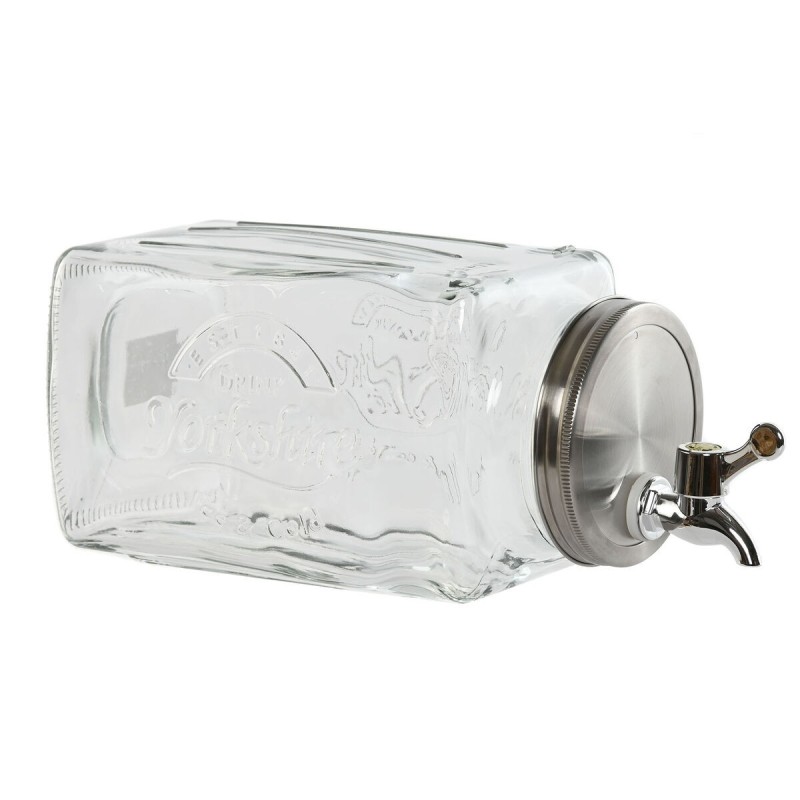 Water Dispenser Home ESPRIT Transparent Metal Crystal 13 x 13,5 x 3... Water Dispenser Home ESPRIT Transparent Metal Crystal 13 x 13,5 x 3...